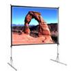 200寸折疊(正背投)投影幕出租